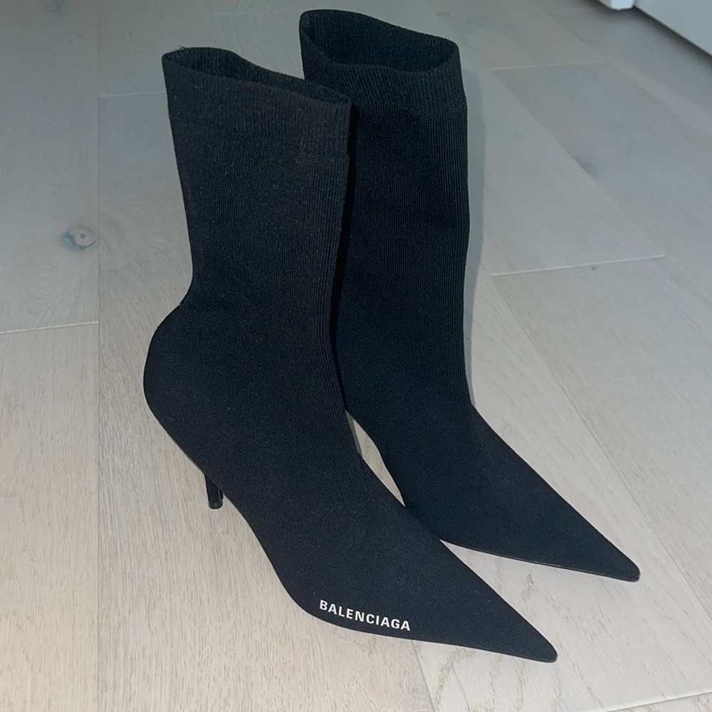 BALENCIAGA MESH SOCK HEELS - FIRM ON PRICE